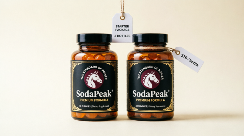 two bottles of men's daily gummy supplement starter bundle